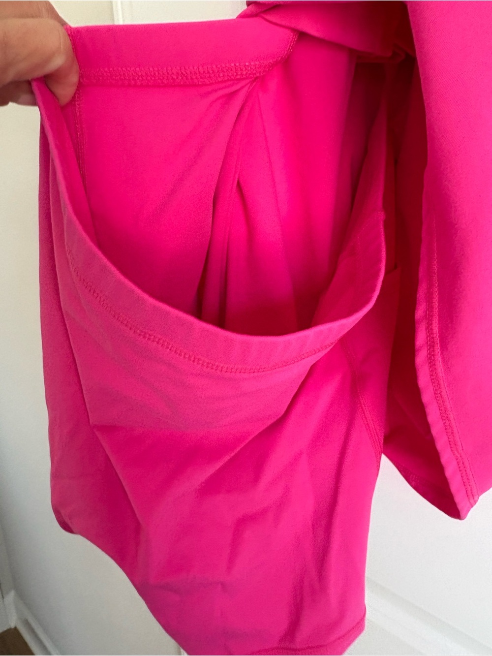 HALARA Hot Pink Women's Shorts / Skort (Bright Pink) easy peasy bottom - Picture 4 of 5